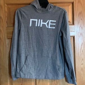 Boys hooded long sleeve shirt